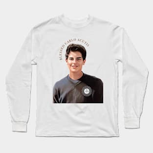 Carlo Acutis_blessed Long Sleeve T-Shirt